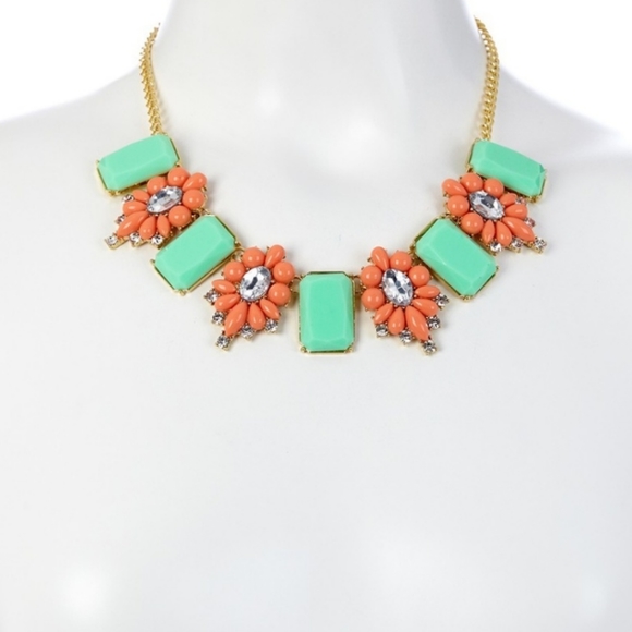 Pastel Gem Necklace - Picture 2 of 2